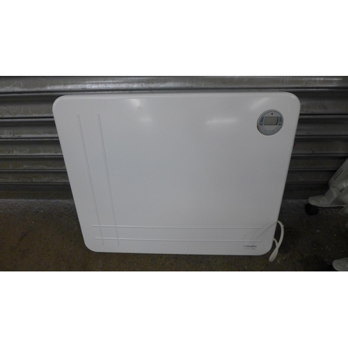 5307 - Three wall mounted panel heaters and a freestanding oil filled radiator