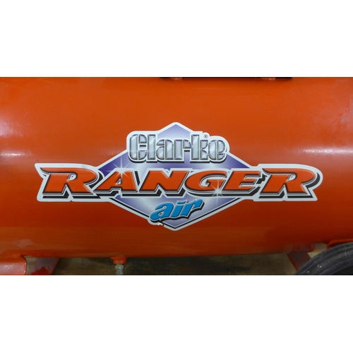 5317 - A Clarke Air Ranger 8150, 7CFM, 50 litre, 2HP, 230V air compressor (8519)  *This lot is subject to V... 