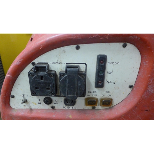 5322 - A Clarke Power IG2200A, 2.2KW petrol inverter generator (8525)  *This lot is subject to VAT and sold... 