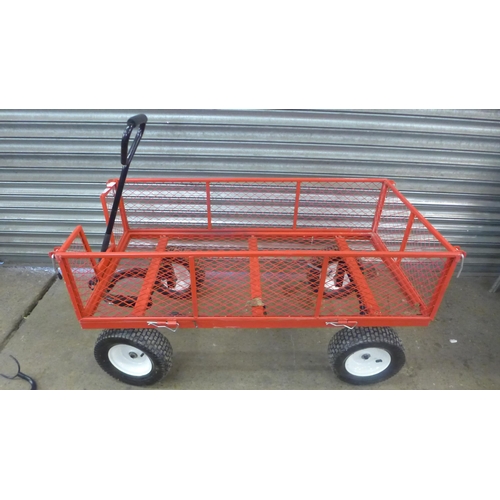 5143 - A 4 wheel garden trolley