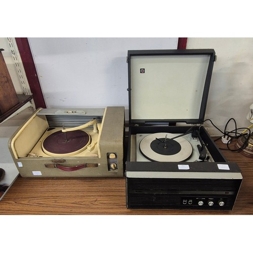 382 - A Bush record player and a Ferguson record player