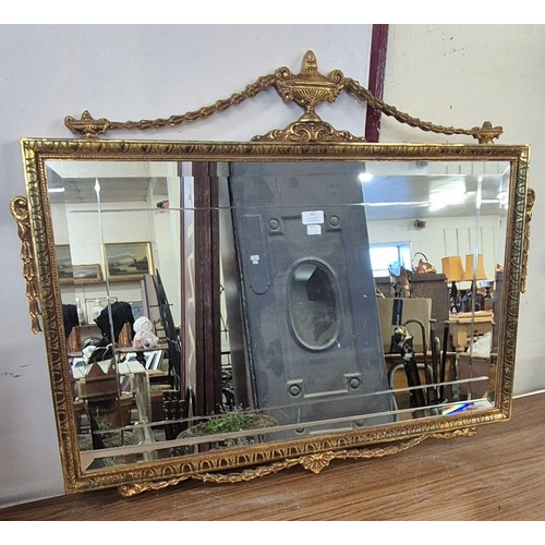 387 - A Neo-Classical style gilt framed mirror