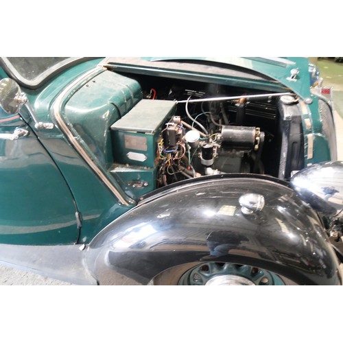 398 - A 1938 Standard Flying Ten Saloon registered AUT 433. This pre-war classic car has a 1141cc side-val... 