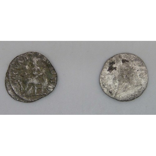 958 - COINS; two silver Denarius, Julia Paula (1st wife of Elagabalus) 219-220 AD, Julia Maesa (grandmothe... 