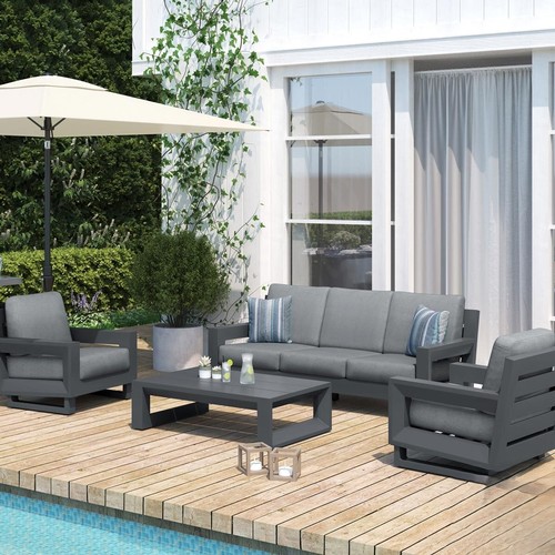 3169 - Ove Decors Beaumont 4 piece Deep Seating Set, Original RRP £1583.33 + Vat (4213-32) *This lot is sub... 