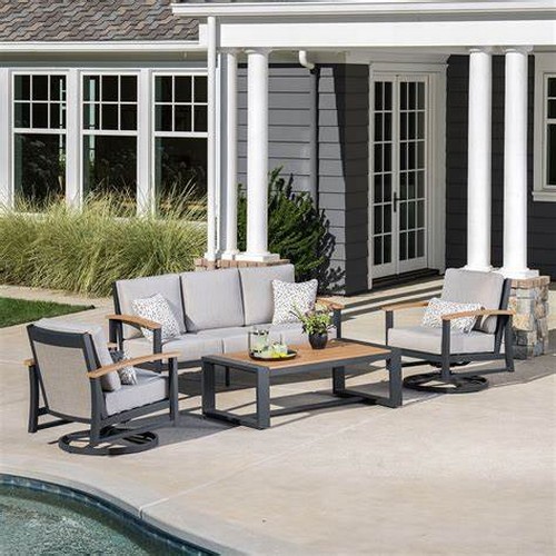 3177 - Sunvilla Wills 4 piece Deep Seating Set, Original RRP £1333.33 + Vat (4213-29) *This lot is subject ... 