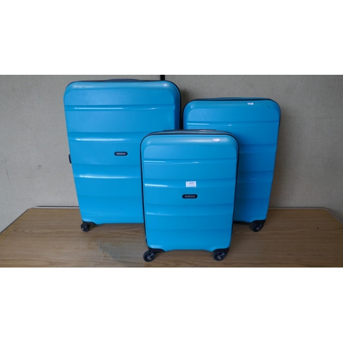 6014 - American Tourister Bon Air 3 piece Suitcases, Original RRP £133.33 + Vat (335-224) *This lot is subj... 