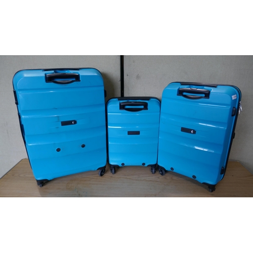 6014 - American Tourister Bon Air 3 piece Suitcases, Original RRP £133.33 + Vat (335-224) *This lot is subj... 