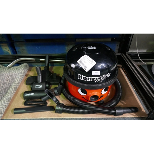 6020 - Henry Micro Hi-Flo Vacuum Cleaner - 900671/Hvr200M, Original RRP £139.99 + Vat (335-244) *This lot i... 