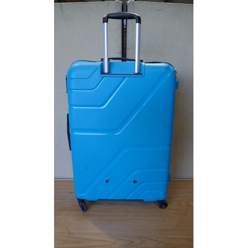 6054 - At Jetdriver Large 79Cm  4 Wheel Spinner Luggage Case  (335-443) *This lot is subject to Vat