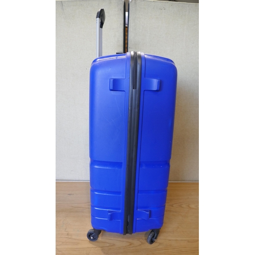 6055 - At Jetdriver Large 79Cm  4 Wheel Spinner Luggage Case  (335-444) *This lot is subject to Vat