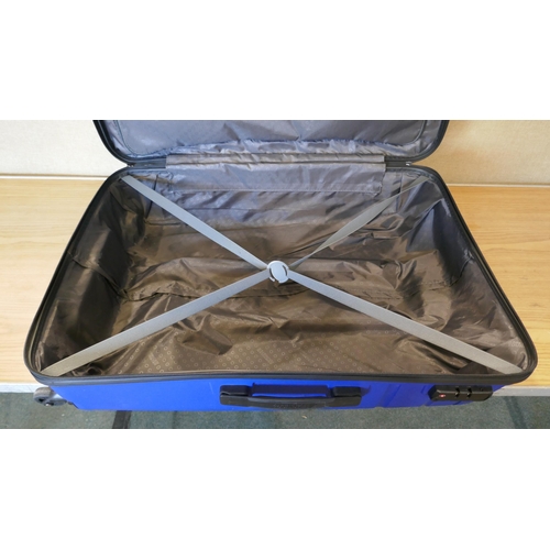 6055 - At Jetdriver Large 79Cm  4 Wheel Spinner Luggage Case  (335-444) *This lot is subject to Vat