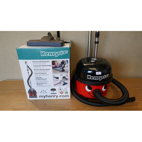 6075 - Henry Micro Hi-Flo Vacuum, Original RRP £139.99 + Vat (335-299) *This lot is subject to Vat