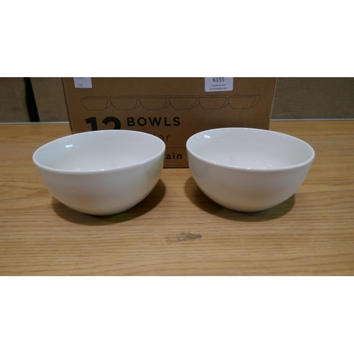 6155 - E/Dining Cereal Bowl pack (334-237) *This lot is subject to Vat