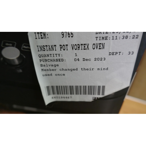 6166 - Instant Pot Gourmet Oven  - This lot requires a UK adapter (334-215) *This lot is subject to Vat