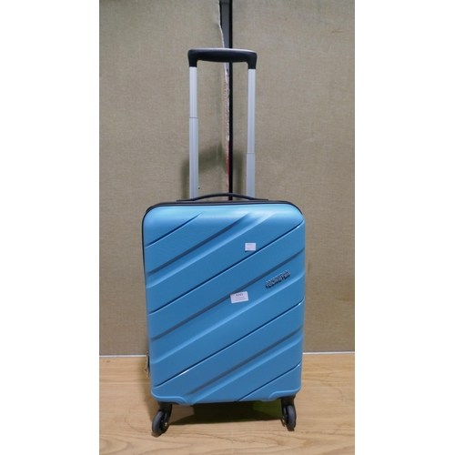 6241 - American Tourister Jetdriver Carry on 55cm 4 Wheel Spinner Hardside Suitcase  (335-460) *This lot is... 