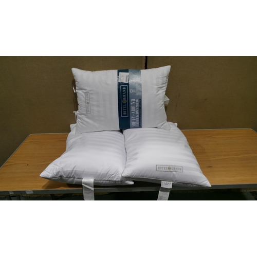 6247 - Hotel Grand Down Roll jumbo Pillows,   (335-79,80) *This lot is subject to Vat