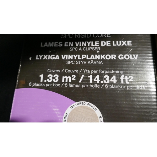 6258 - Oyster Vinyl Flooring, Laminate Hartford Oak    Flooring        (335-367,368) *This lot is subject t... 