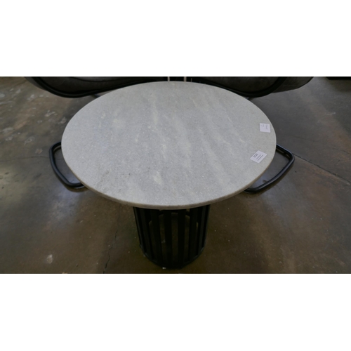 3119 - A marble topped lamp table  * This lot is subject to VAT