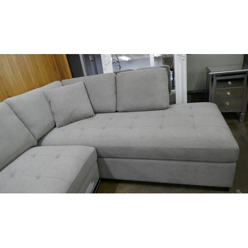 3160 - Miles 2 piece Power Sofa with Power Footrests, Original RRP £1083.33 + Vat (4213-26) *This lot is su... 