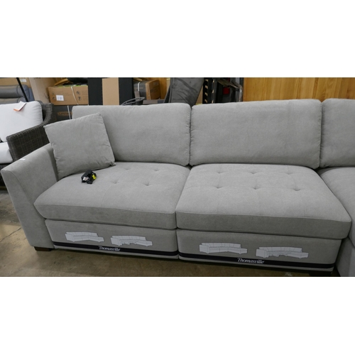 3160 - Miles 2 piece Power Sofa with Power Footrests, Original RRP £1083.33 + Vat (4213-26) *This lot is su... 