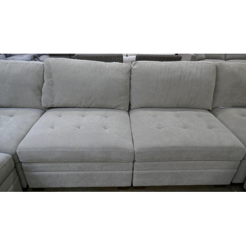 3161 - Tisdale 6 piece Sofa Beige Zipback , Original RRP £1249.99 + Vat (4213-18) *This lot is subject to V... 