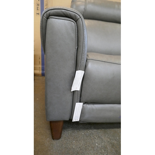 3174 - Spencer Leather 2.5 Seater - Aiden & Ivy  , Original RRP £916.66 + Vat (4213-25) *This lot is subjec... 