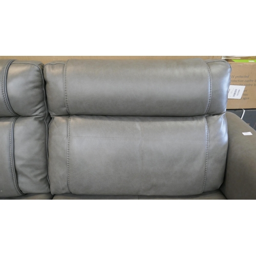 3174 - Spencer Leather 2.5 Seater - Aiden & Ivy  , Original RRP £916.66 + Vat (4213-25) *This lot is subjec... 