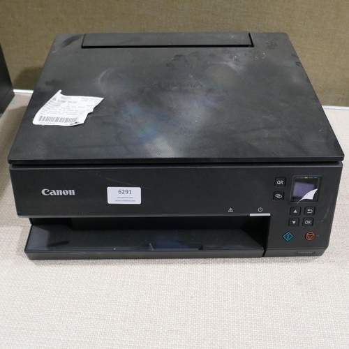 6161 - 2x Mixed Canon Pixma Printers - This lot requires a UK adapter (334-393,395) *This lot is subject to... 