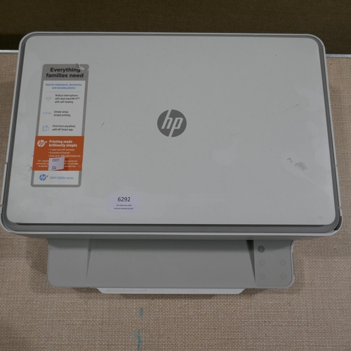 6163 - Hp Envy Printer  - model - 6020E Aio - This lot requires a UK adapter (334-383) *This lot is subject... 