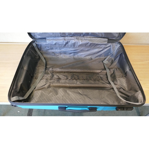 6054 - At Jetdriver Large 79Cm  4 Wheel Spinner Luggage Case  (335-443) *This lot is subject to Vat