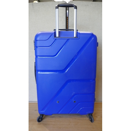 6055 - At Jetdriver Large 79Cm  4 Wheel Spinner Luggage Case  (335-444) *This lot is subject to Vat