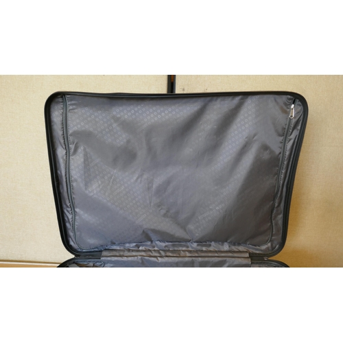 6055 - At Jetdriver Large 79Cm  4 Wheel Spinner Luggage Case  (335-444) *This lot is subject to Vat