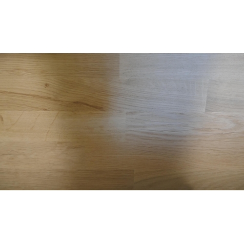 6064 - Solid Oak Island Worktop (554-162)   * This lot is subject to vat