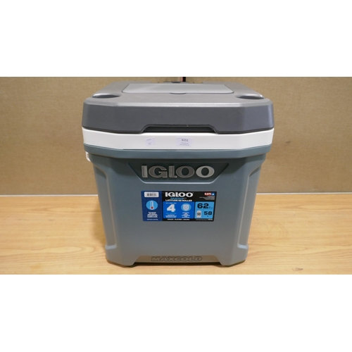 6151 - Igloo 62Qt Cooler   - This lot requires a UK adapter (334-258) *This lot is subject to Vat