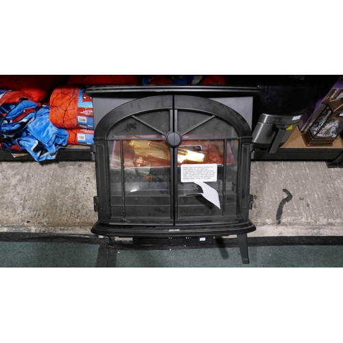 6176 - Dimplex Beckley Electric Stove  - This lot requires a UK adapter (334-510) *This lot is subject to V... 