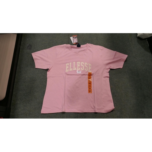 6260 - 6 x Ellesse light pink ladies T-shirts: Size XXL (335-1/85796) *This lot is subject to Vat