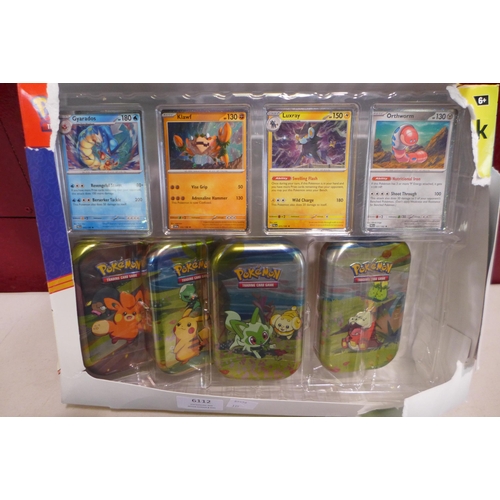 6112 - Pokemon Mini Tins   (335-301) *This lot is subject to Vat