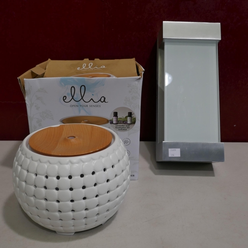 6197 - Artika Glacier Light, Homedics Aroma Diffuser  - This lot requires UK adapters (334-442,454) *This l... 