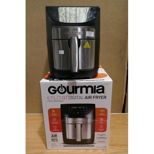 6220 - Gourmia Air Fryer 7Qt     (335-356) *This lot is subject to Vat