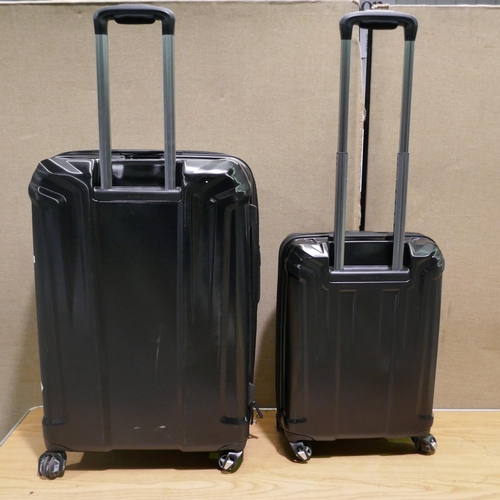 6229 - Samsonite Endure 2 piece  Hardside Suitcases, American Tourister Jet Driver Large 79cm  4 Wheel Spin... 