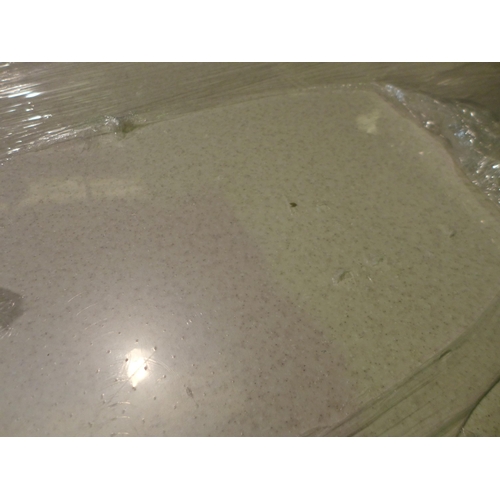 6276 - White Granite Effect Worktop 306cm x 90cm (554-156)   * This lot is subject to vat