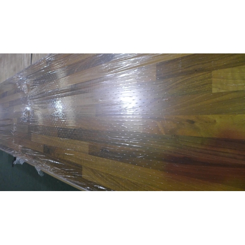 6290 - Walnut Effect Worktop 3050x602x40mm  - model no -WO.TP.WBE.300.600.U (554-195)   * This lot is subje... 