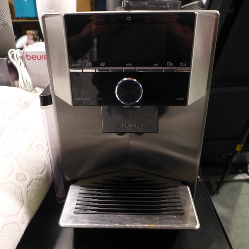 6295 - Siemens Bean To Cup Coffee Machine, Original RRP £929.99 + Vat (335-52) *This lot is subject to Vat