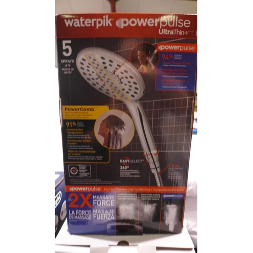 6306 - Waterpik Powerpulse Shower Head And Hose  (335-315) *This lot is subject to Vat