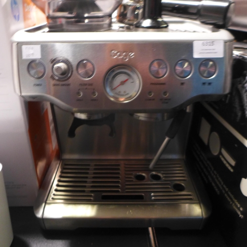 6315 - Sage Pump Coffee Machine , Original RRP £449.99 + Vat (335-311) *This lot is subject to Vat