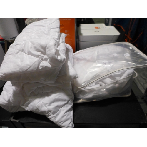 6317 - Mattress+2 X Pillow Double Protecter Set   (335-322) *This lot is subject to Vat