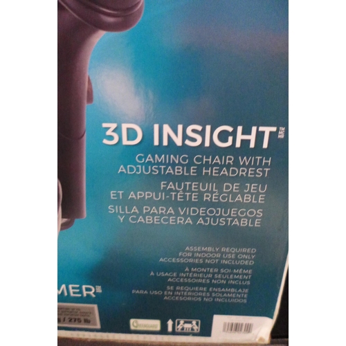 6324 - True Innovations 3D Insight Gaming Chair , Original RRP £134.99 + Vat (335-316) *This lot is subject... 