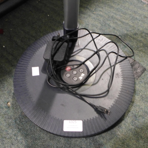 6325 - Nsa Folding Stand Fan with Remote   (335-325) *This lot is subject to Vat