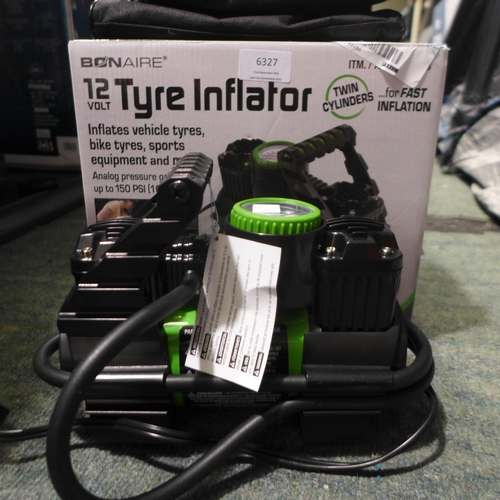 6327 - Bon Aire 12V Inflator     (335-326) *This lot is subject to Vat